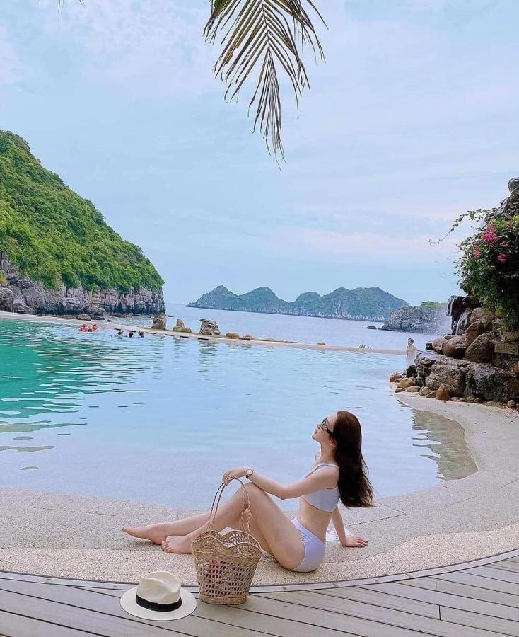 Nhat Anh Hotel Cat Ba Dong Khe Sau Esterno foto